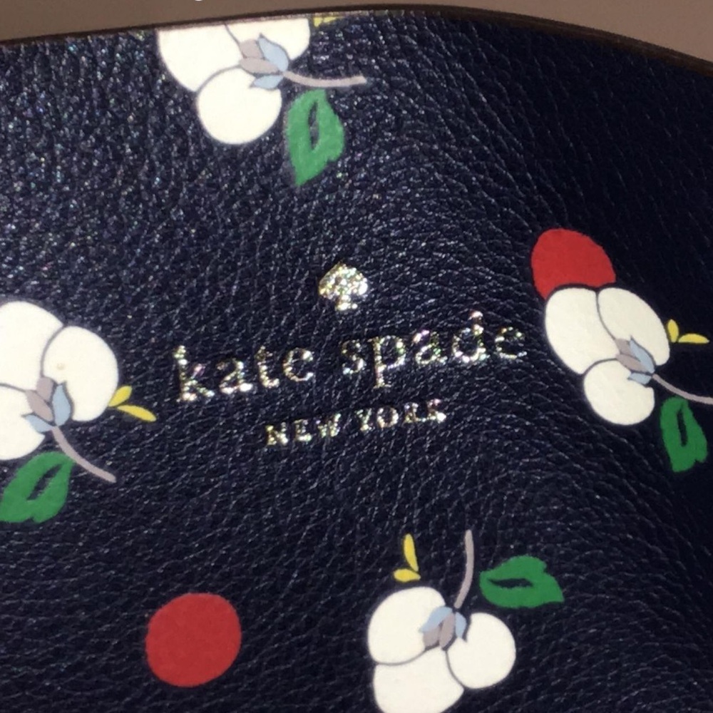 Women’s Kate Spade Large Reversible Red Leather Apple Tote Bag